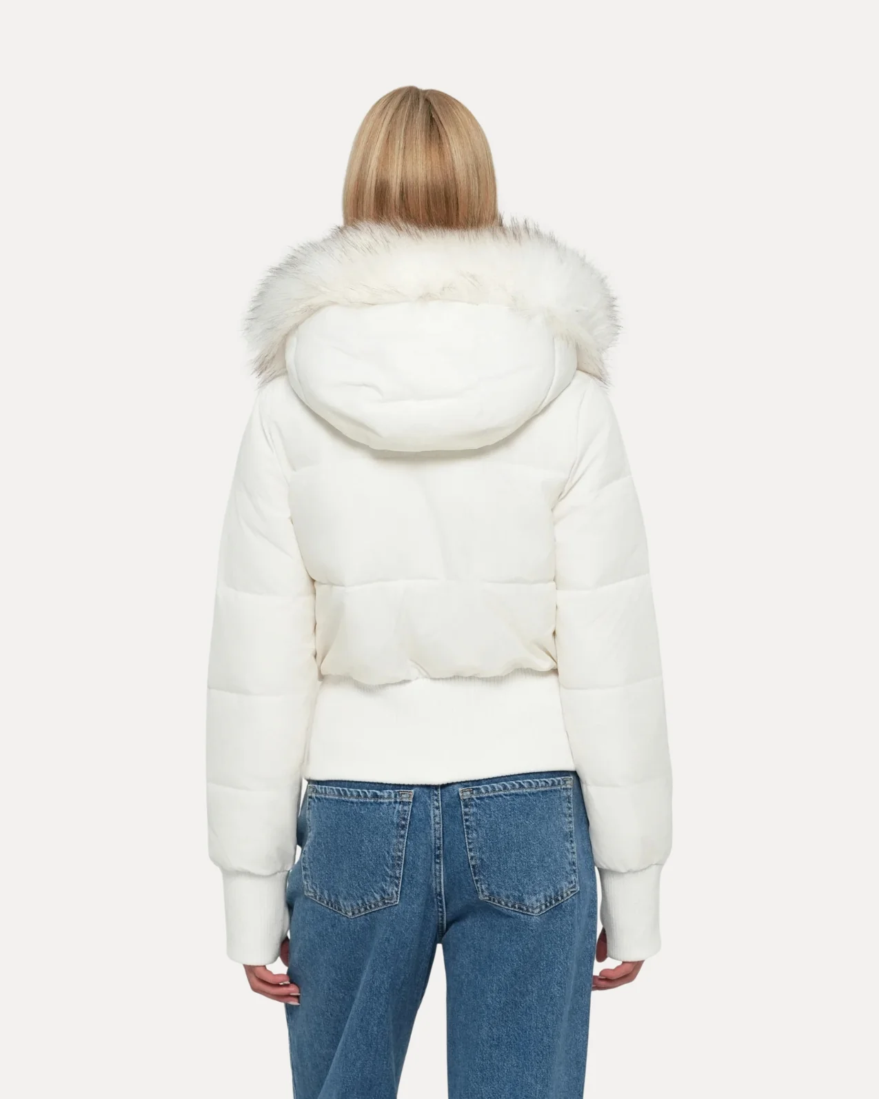 Fur Hood Puffer Jacket - Image 16