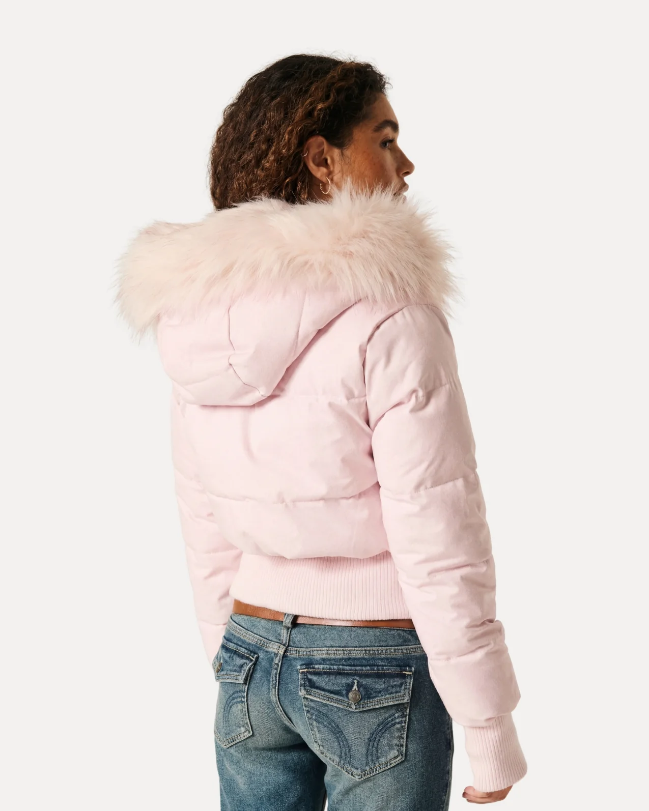 Fur Hood Puffer Jacket - Image 4