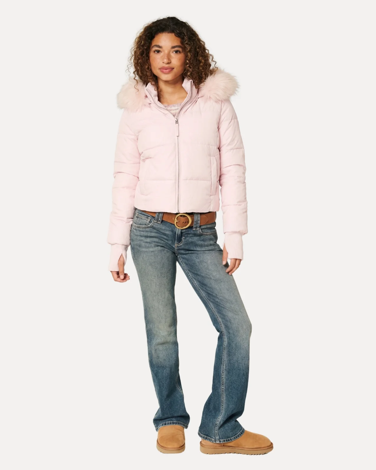 Fur Hood Puffer Jacket - Image 5