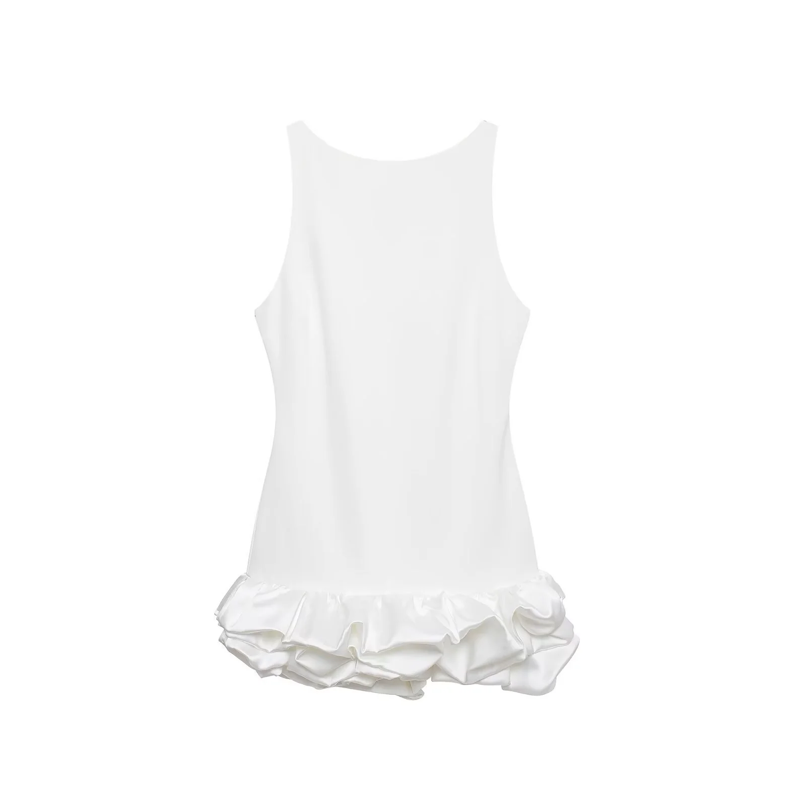 Dress with combined Short - Image 4