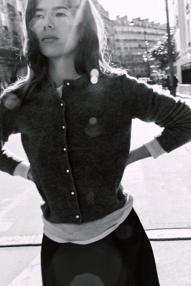 METAL BUTTONS KNIT CARDIGAN - Image 4