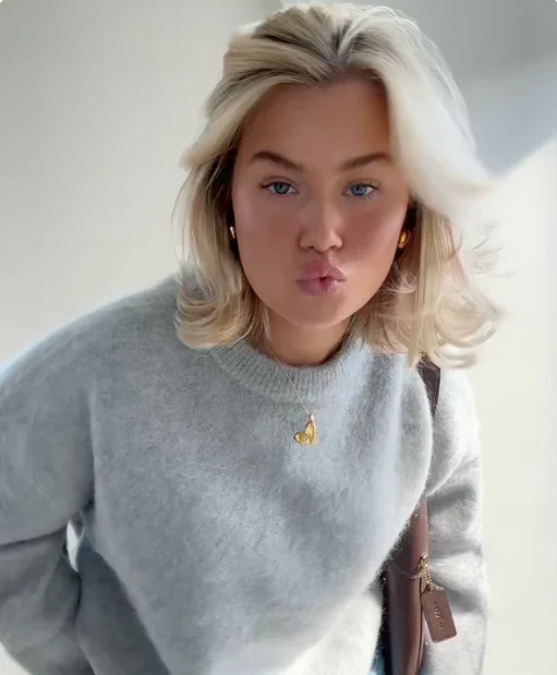 Oversized Sweater Mohair Blend - Image 11