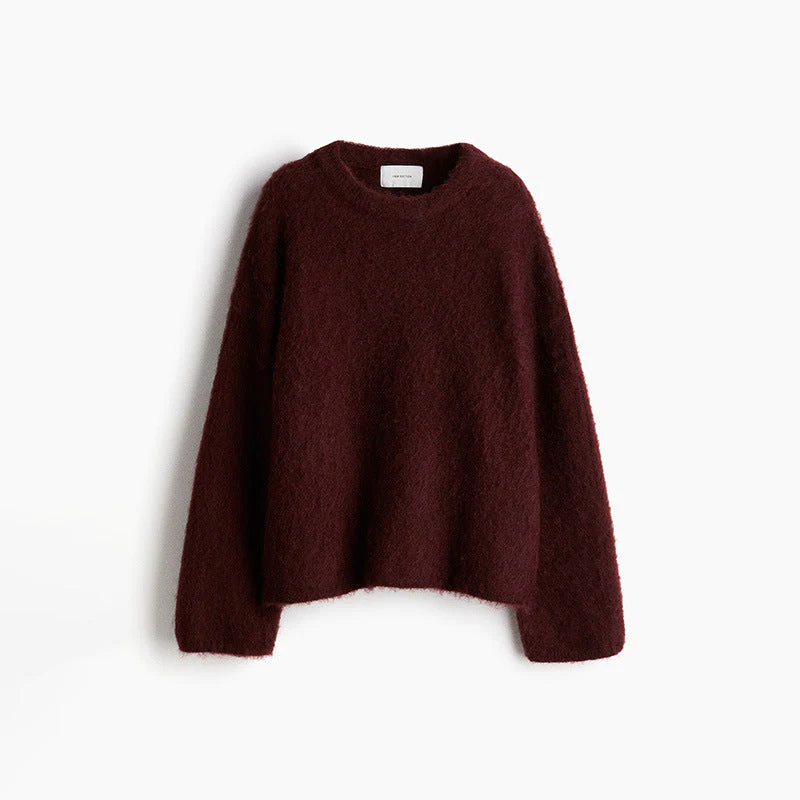 Oversized Sweater Mohair Blend - Image 18