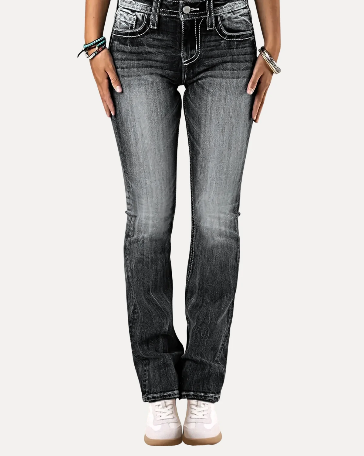 Sky Flared Jeans - Image 10