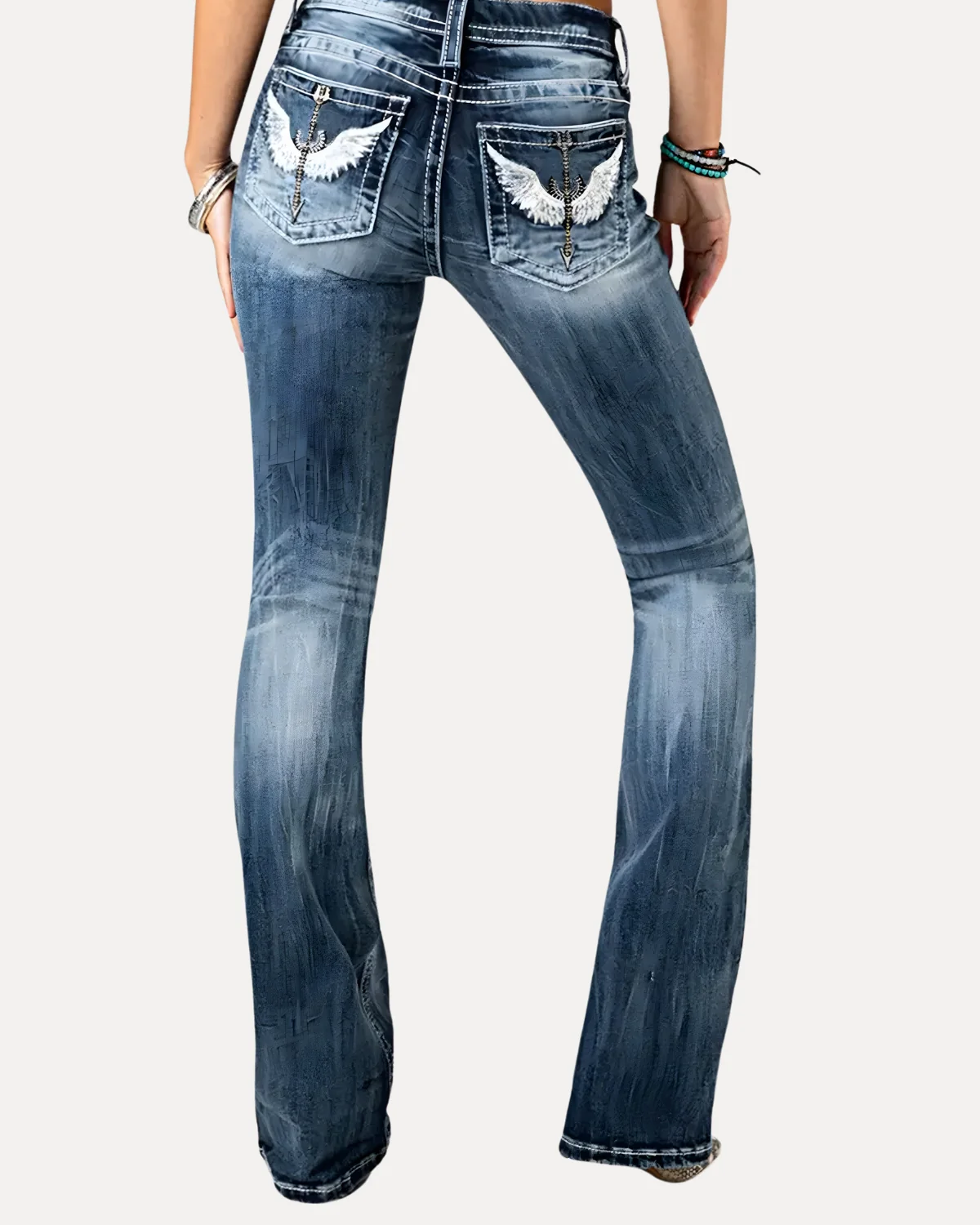 Sky Flared Jeans - Image 5