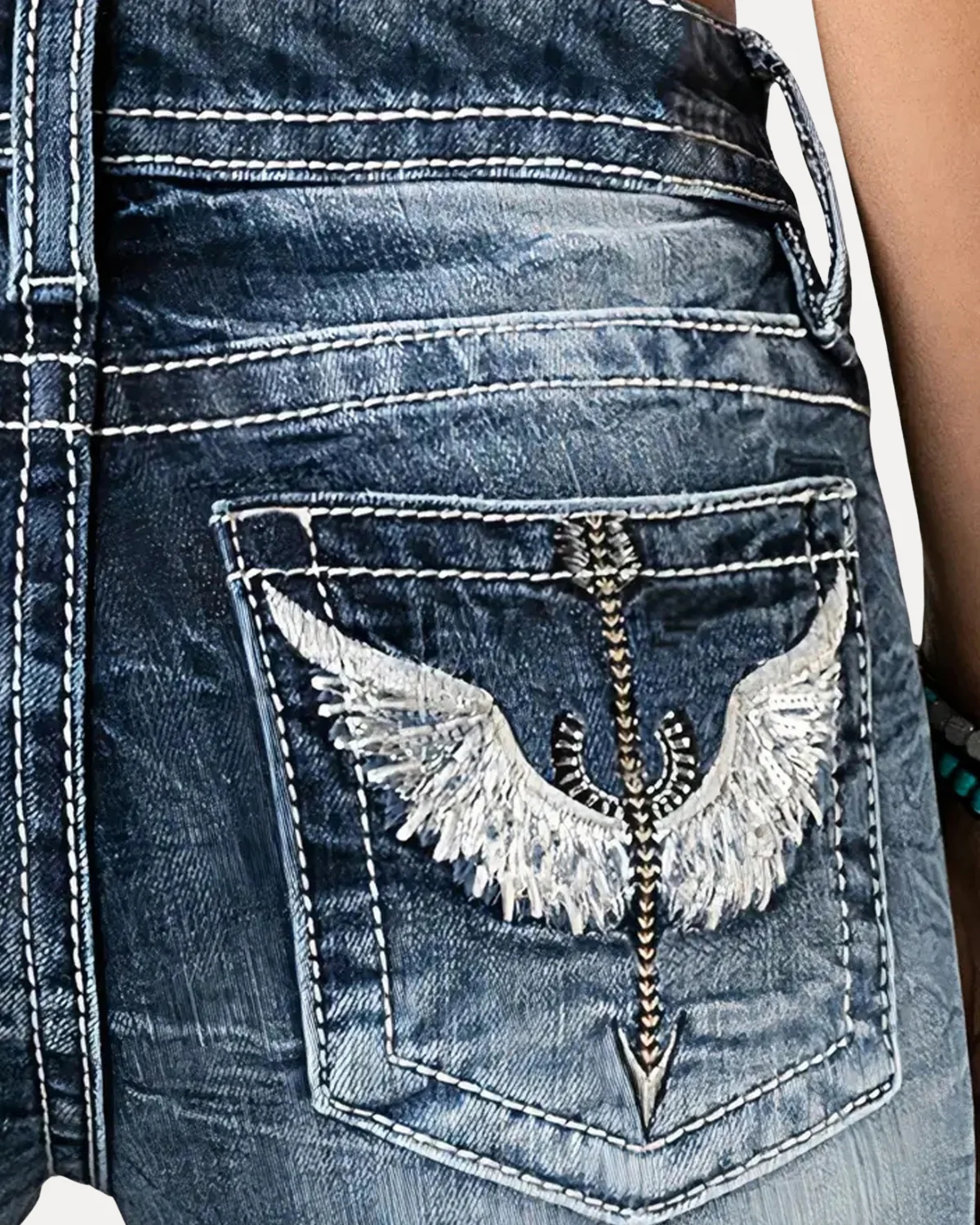 Sky Flared Jeans - Image 7