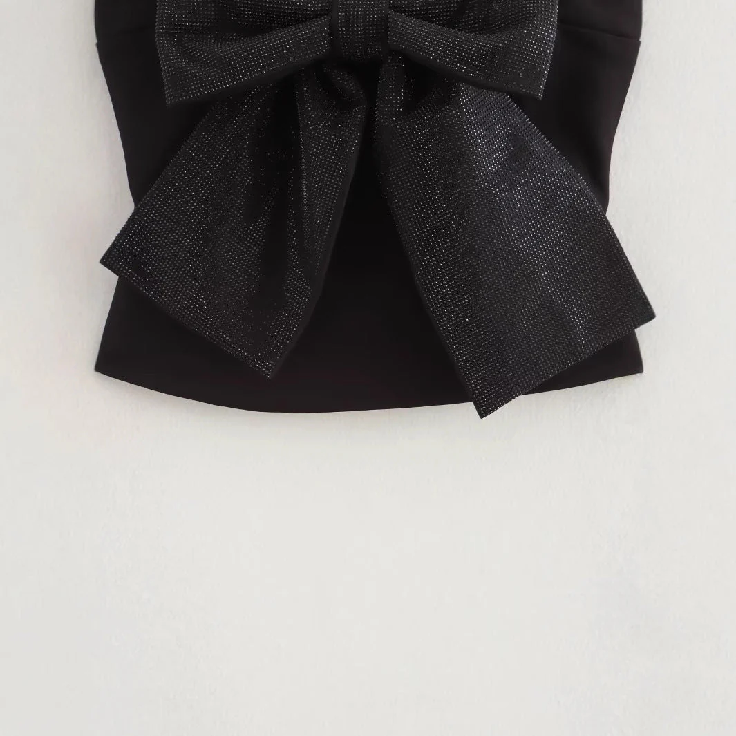 STRAPPY BOW CROP TOP - Image 7