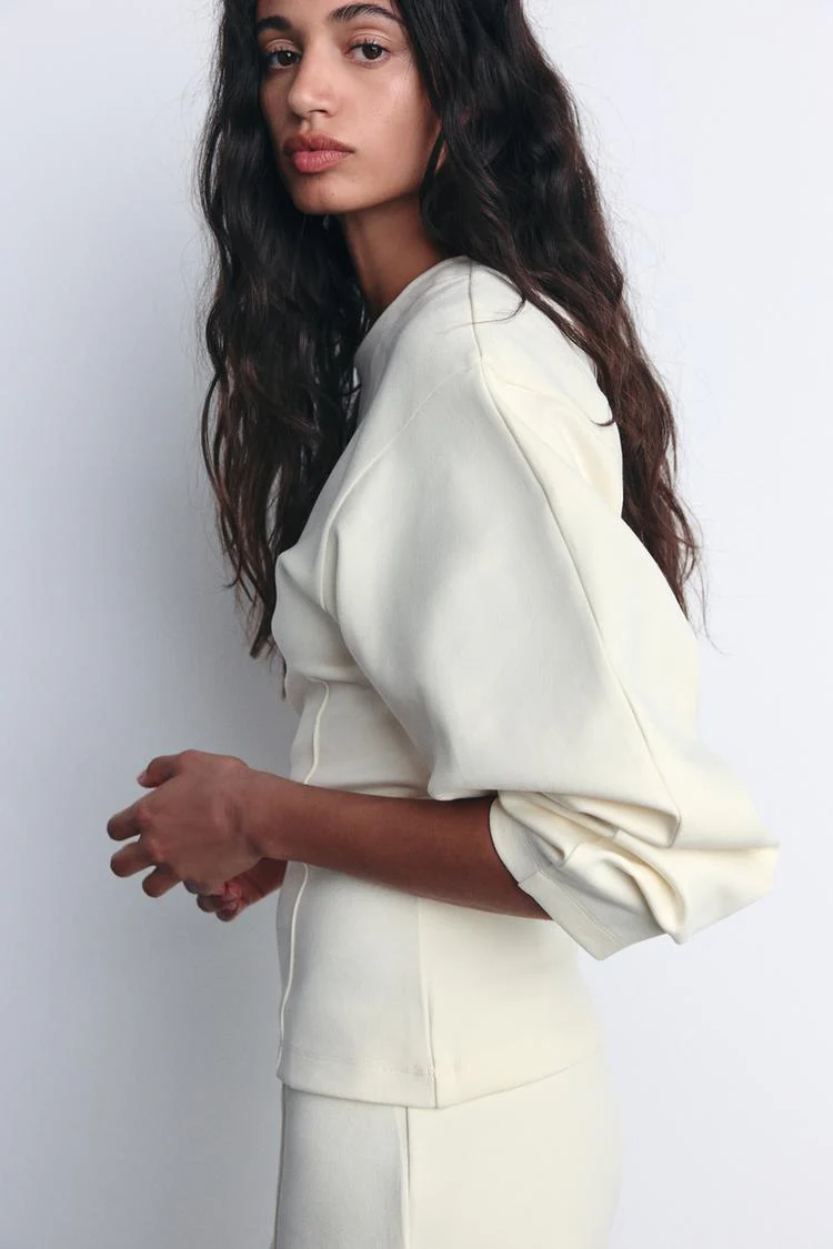 Tailored Interlock Sweatshirt - Image 3